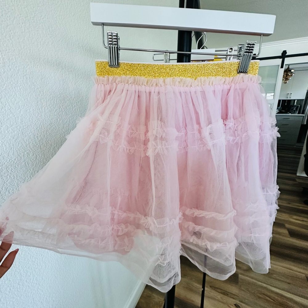 Whimsical Mini Boden Pink Skirt